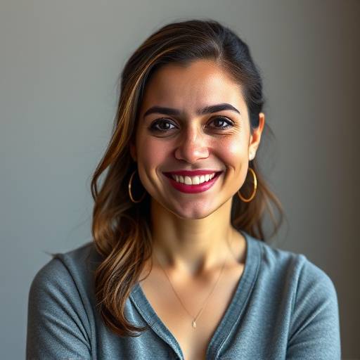Retrato de Sofía Fernández, Editora de Video